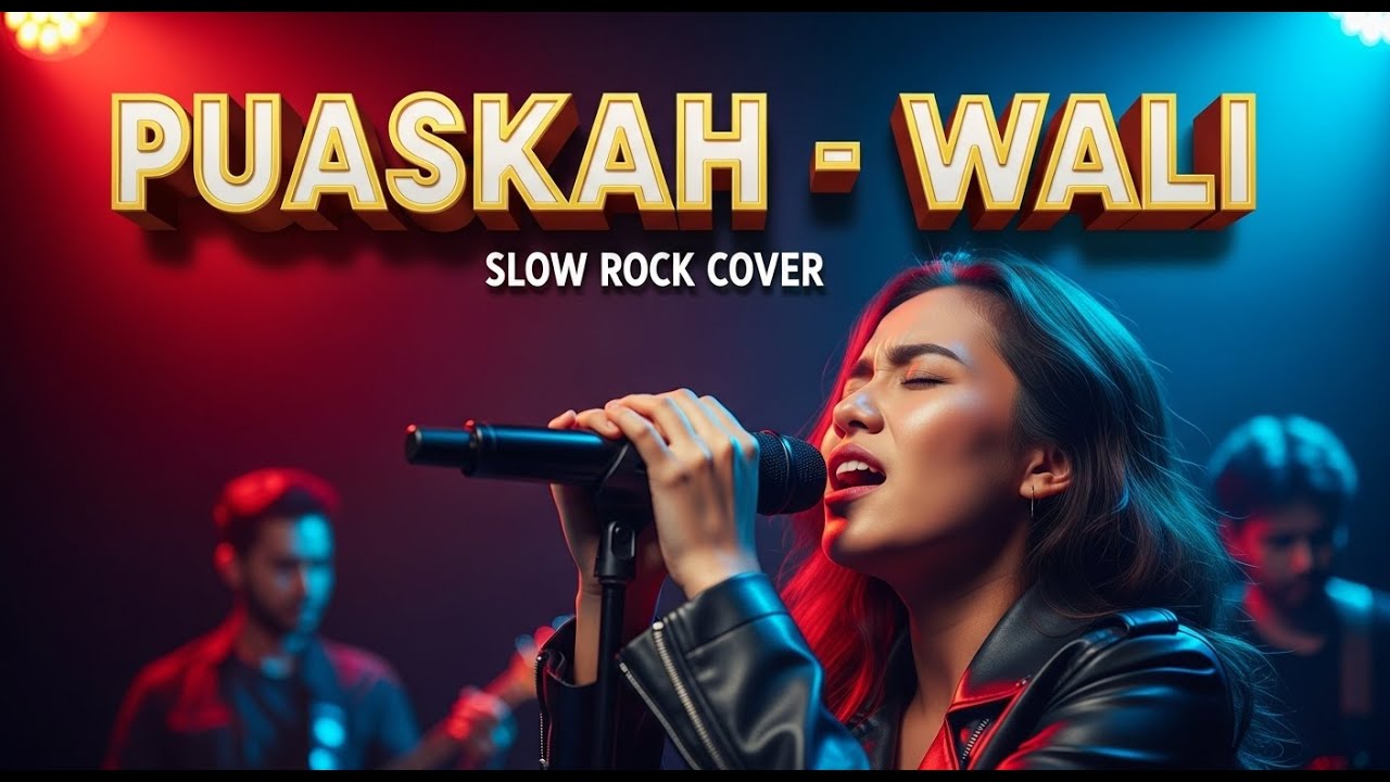 WALI - PUASKAH | Slow Rock Cover | 💔 Dengerin Pas Hujan, Versi Paling Sadis dan Galau!