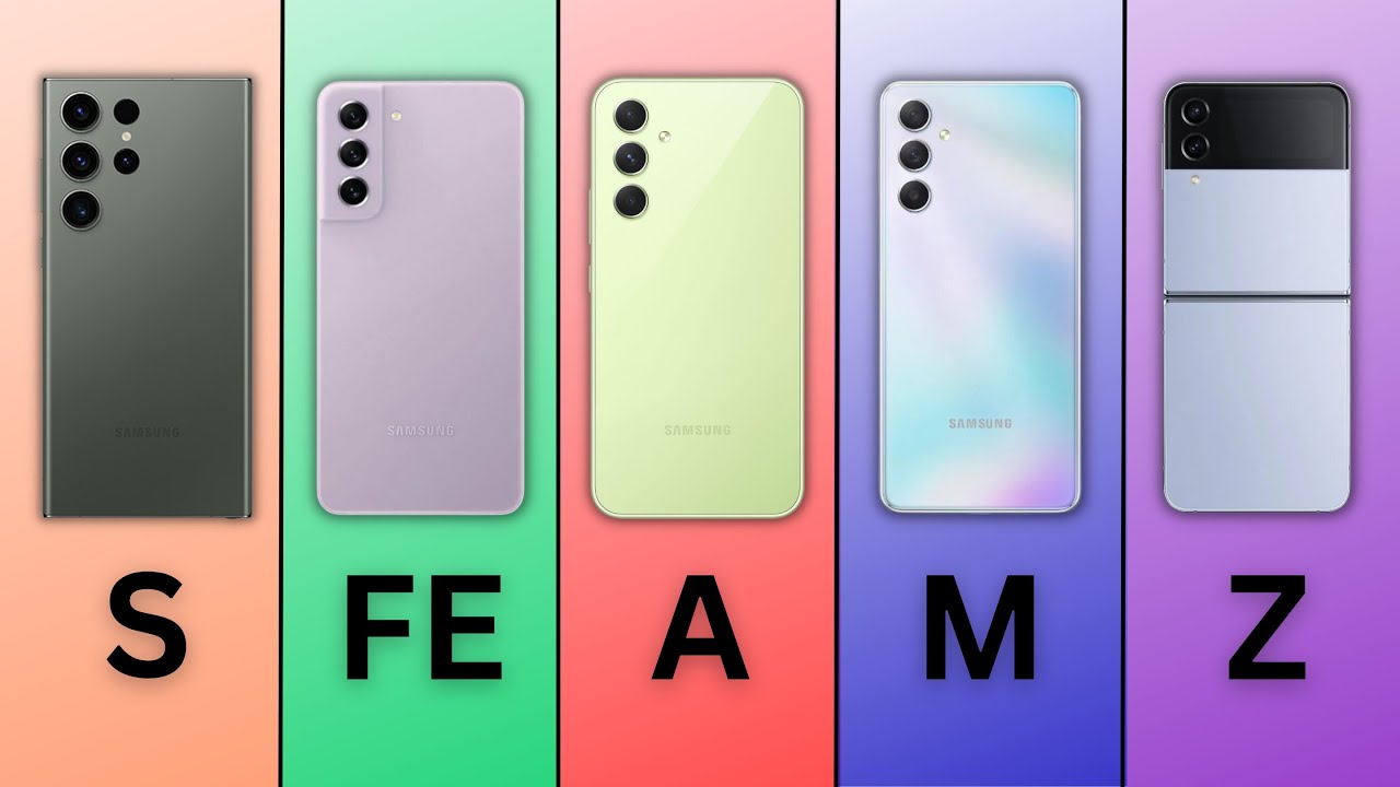Samsung Galaxy Modellar Farqi? (2023)
