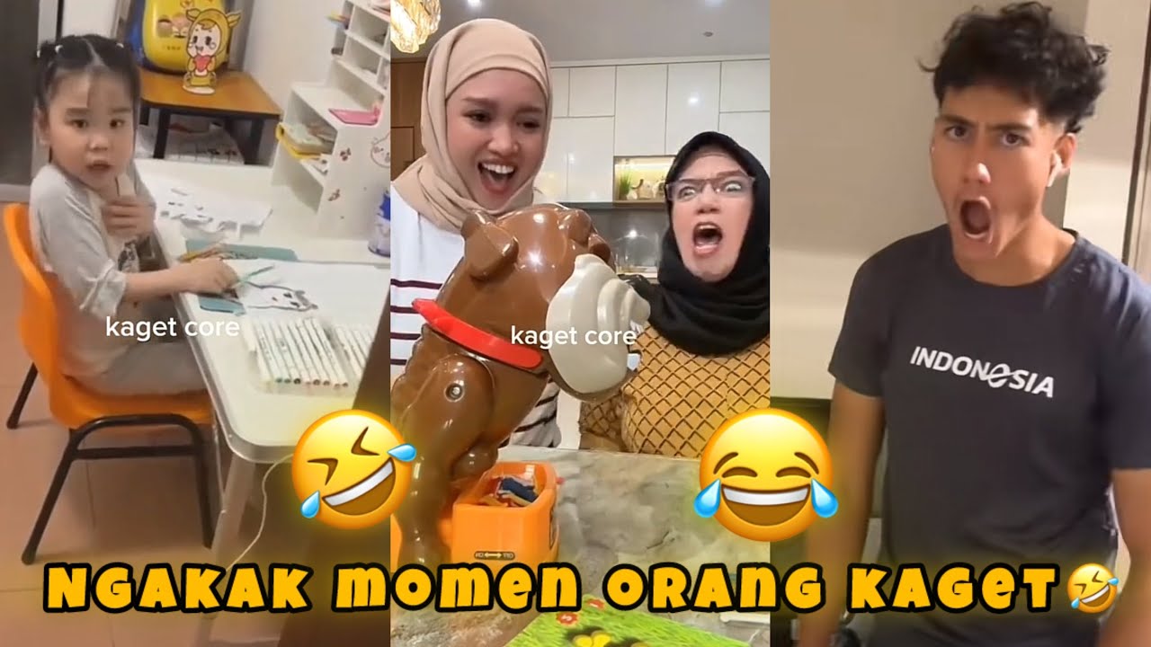 NGAKAK EKSPRESI KAGET CORE | SAKIT PERUT KETAWA🤣
