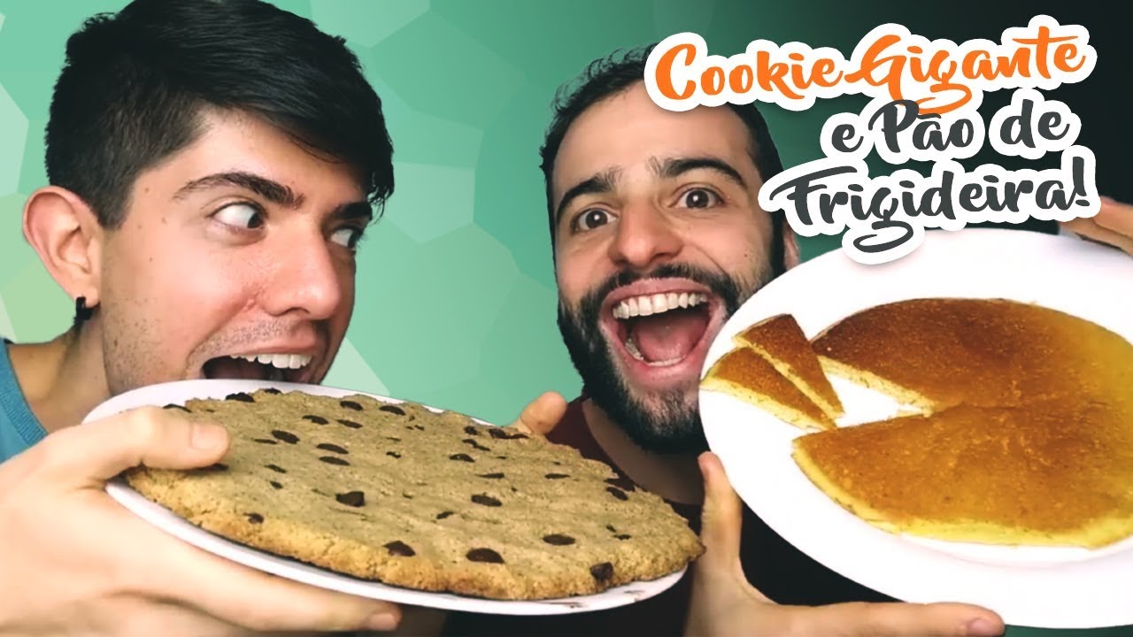 COOKIE GIGANTE LOW CARB + PÃO DE FRIGIDEIRA FÁCIL | Senhor Tanquinho