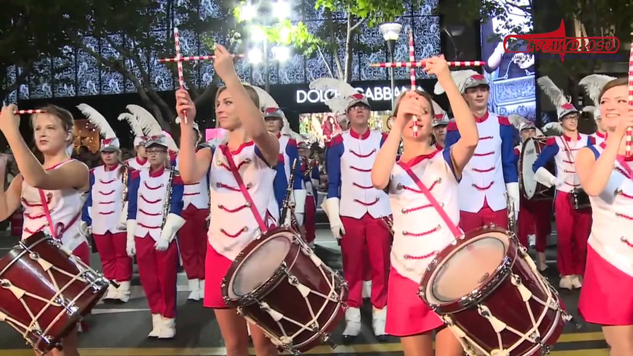 Shanghai Tourism Festival Opening Parade 2014 - Orkiestra Grandioso Radom POLAND