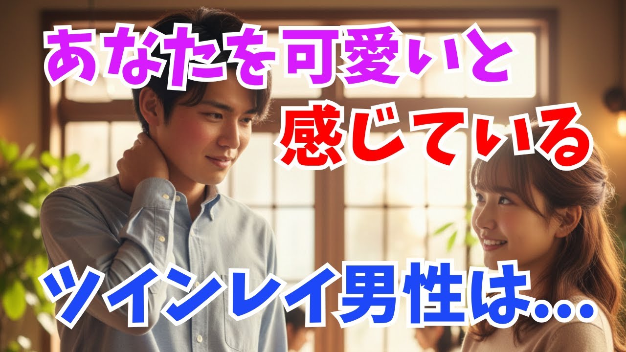 あなたを可愛い!!と感じているツインレイ男性の無意識の行動８選