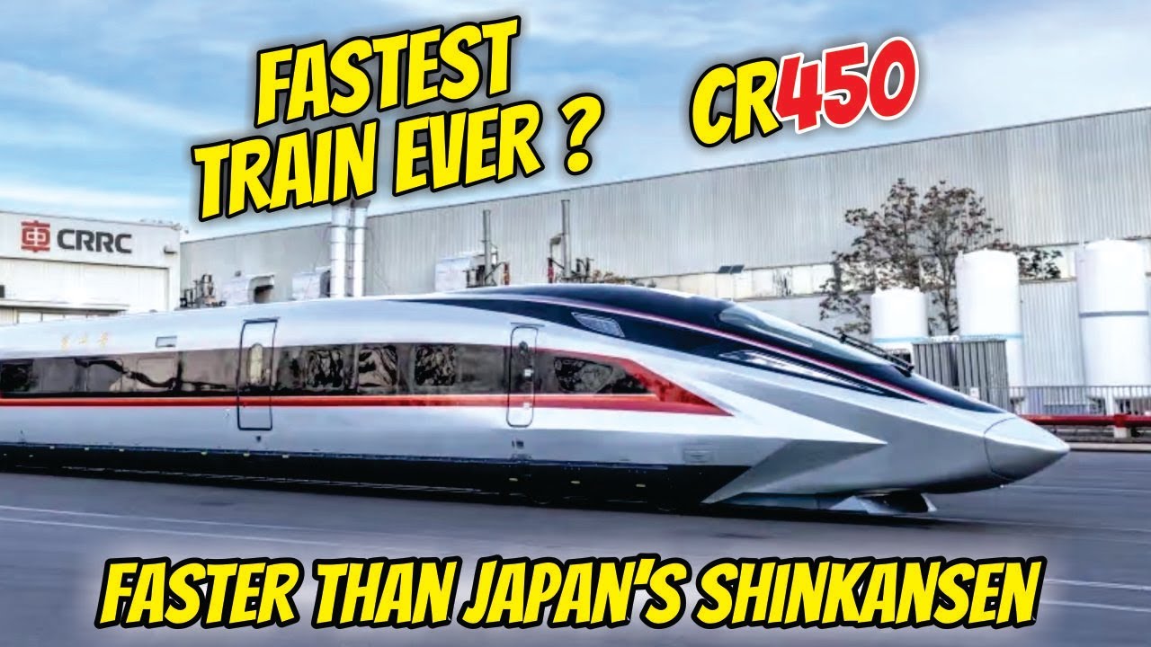 How China Created the World&rsquo;s Fastest High-Speed Train &mdash; The CR450!