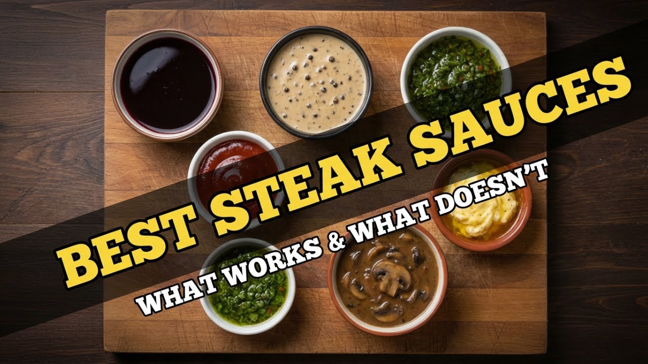 Steak Sauces Explained 5 That Don’t Work and 5 That Do
