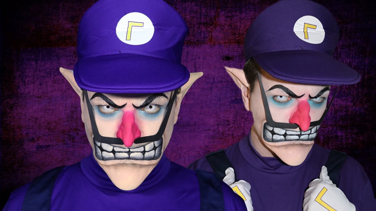 I turned myself into Waluigi! - FX Makeup Tutorial!