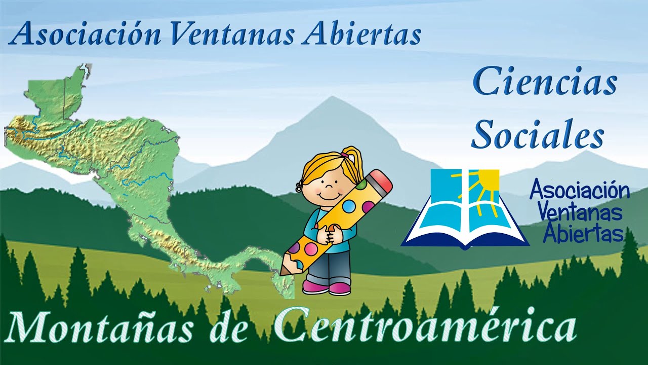 Montañas de Centroamérica. Cuarto Primaria.