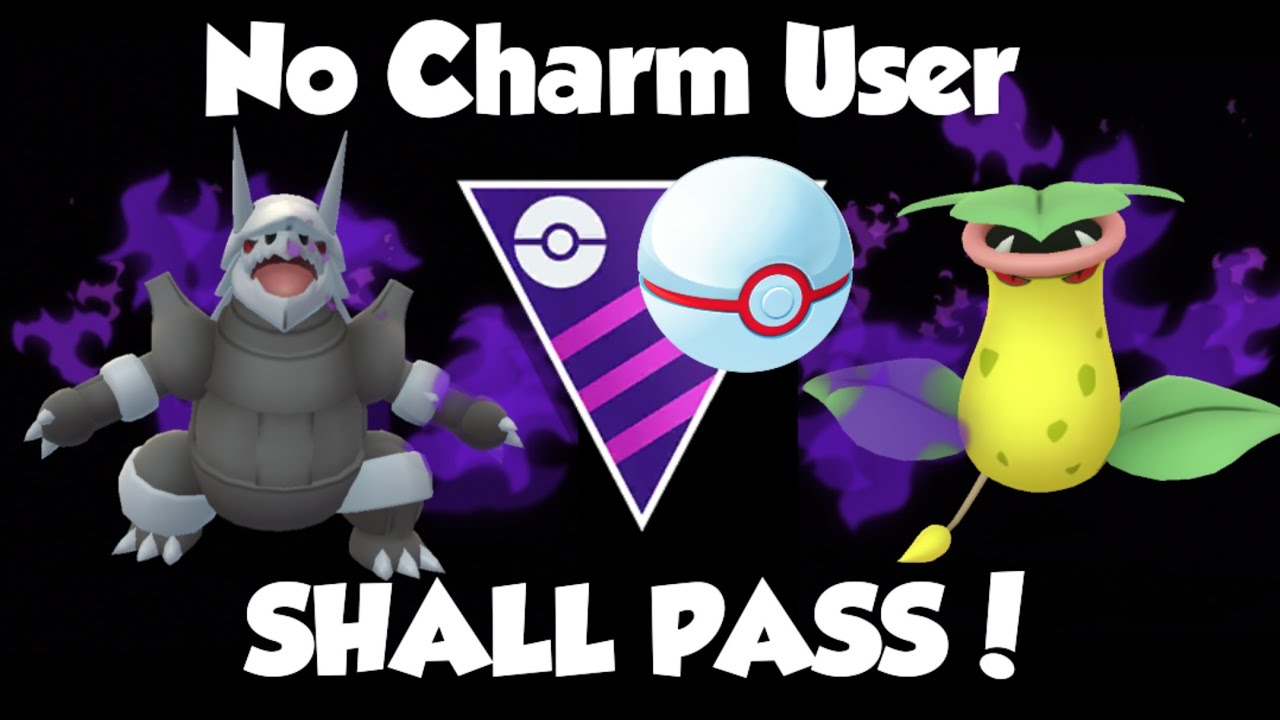 NO CHARM USER SHALL PASS! Master League Premier Cup FT Shadow Aggron Victreebel & Swampert
