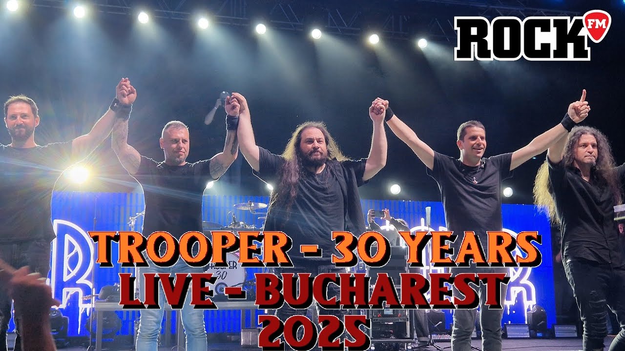 Trooper 30 Years - LIVE Concert Bucharest 2025-05-30 - Arenele Romane