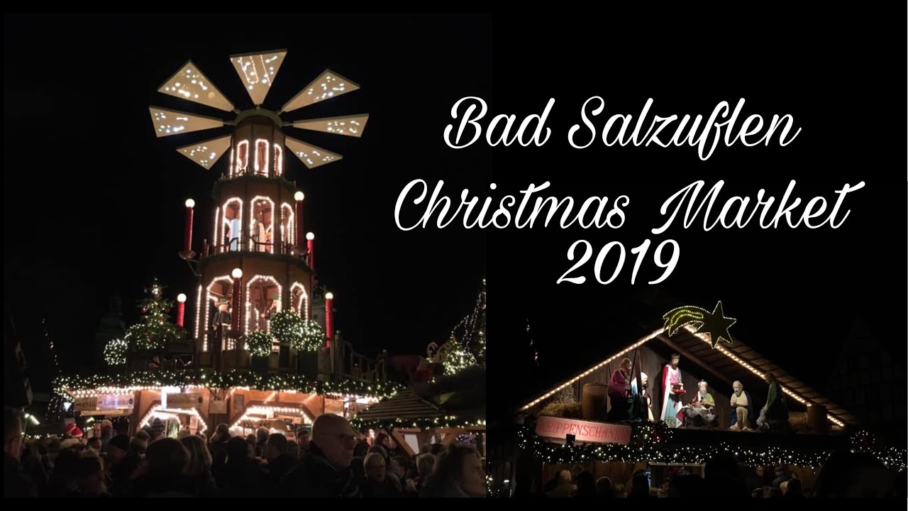 Christmas Market in Bad Salzuflen/Weihnachtsmarkt in Bad Salzuflen