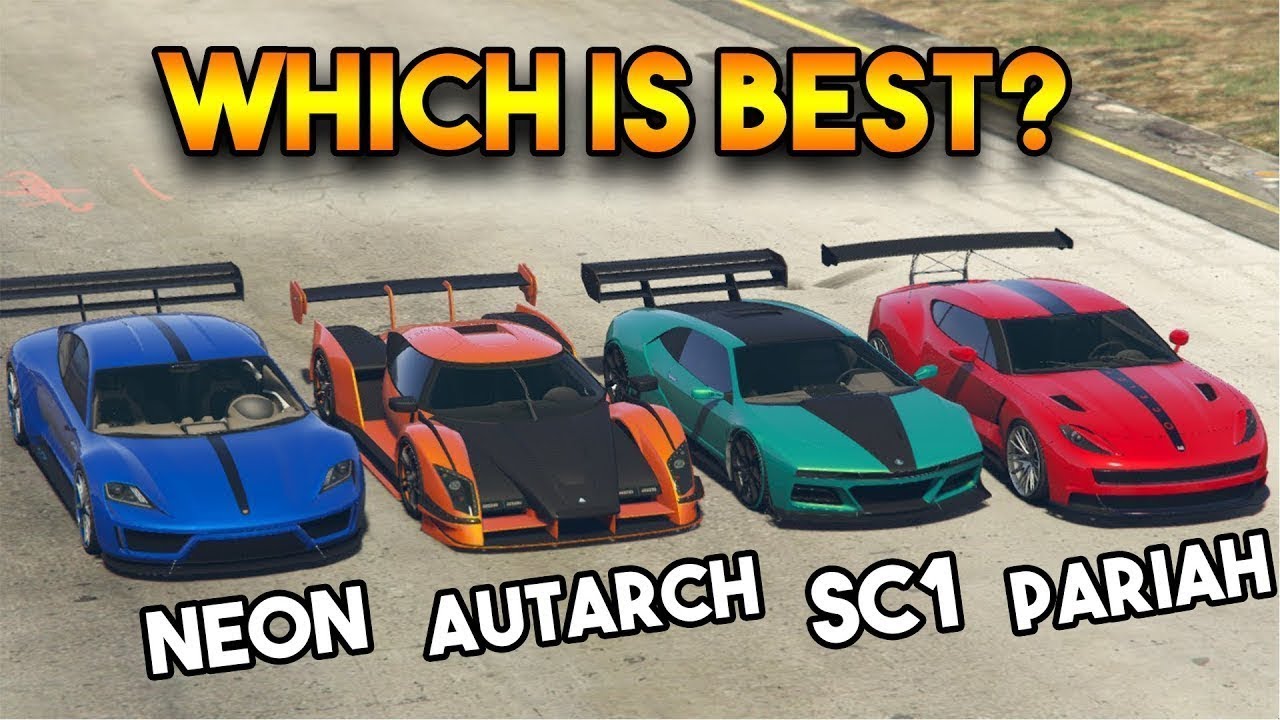 GTA 5 ONLINE : NEON VS AUTARCH VS PARIAH VS SC1 (WHICH IS BEST?)