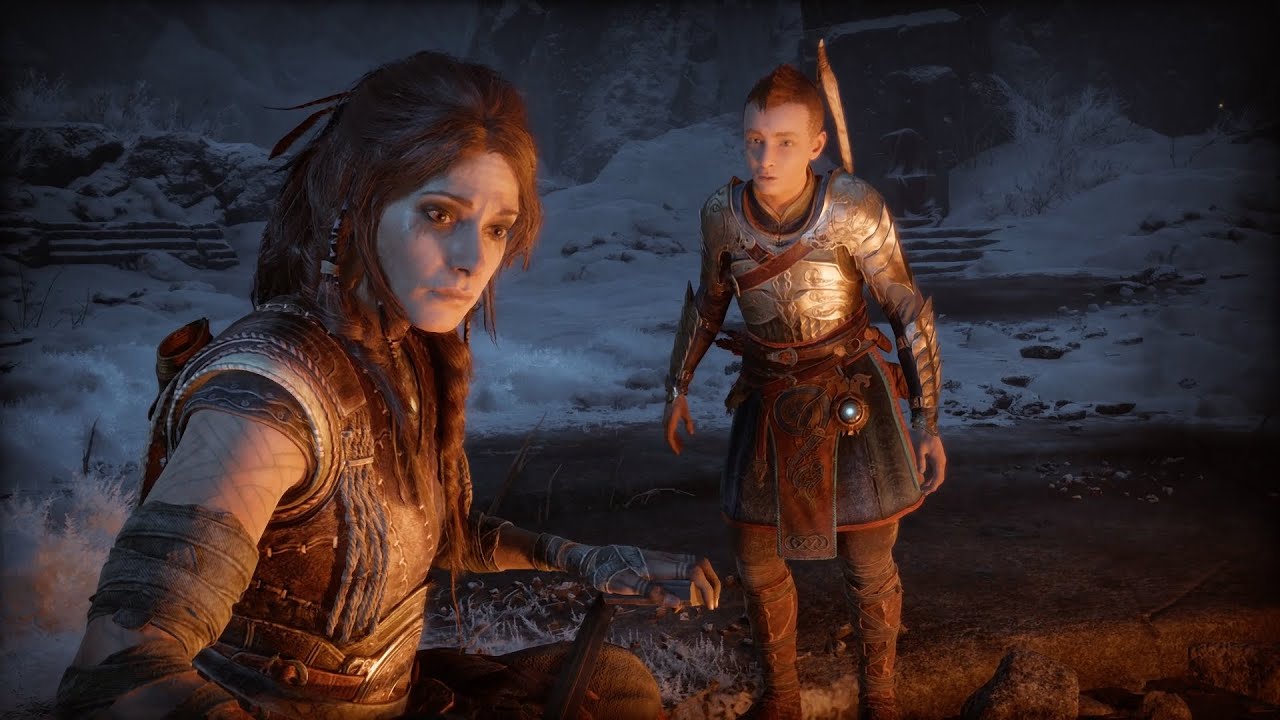 |God of War Ragnarok| Atreus habla con freya #9