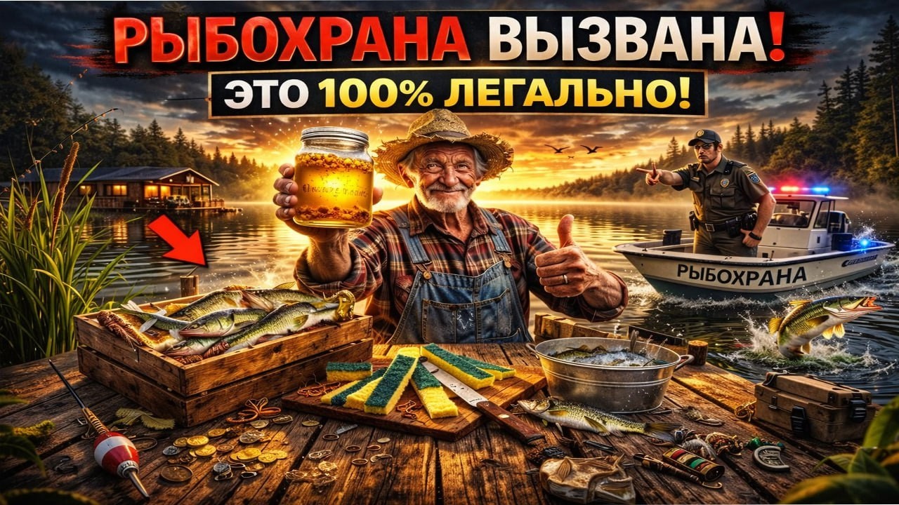 Парень пожаловался инспектору рыболовства, я поймал восемьдесят один рыб — всё законно.