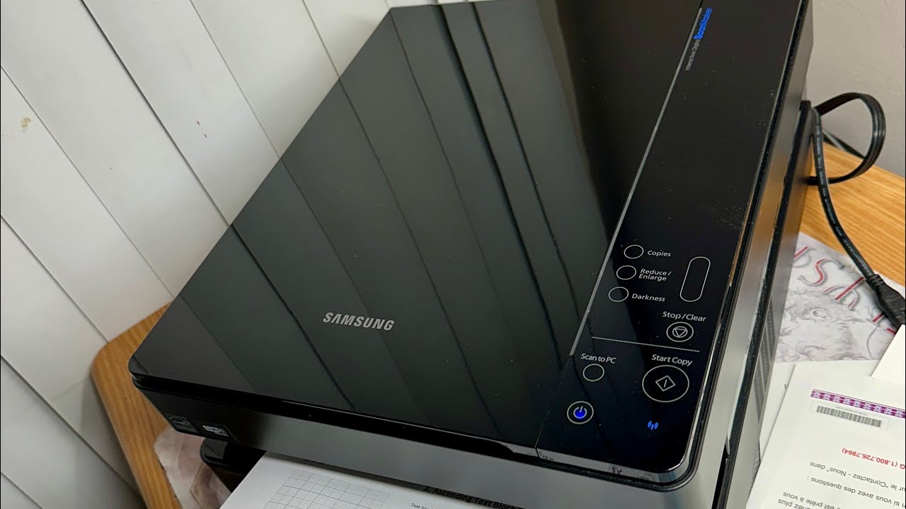 Samsung SCX-4500w Laser Multifunction Printer MonoChrome-bad scanner & Copy