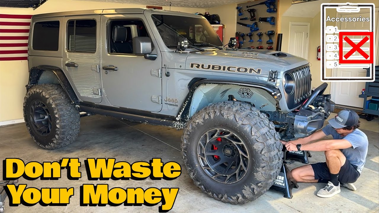 5 аксессуаров для Jeep Wrangler/Gladiator, которые не стоит покупать