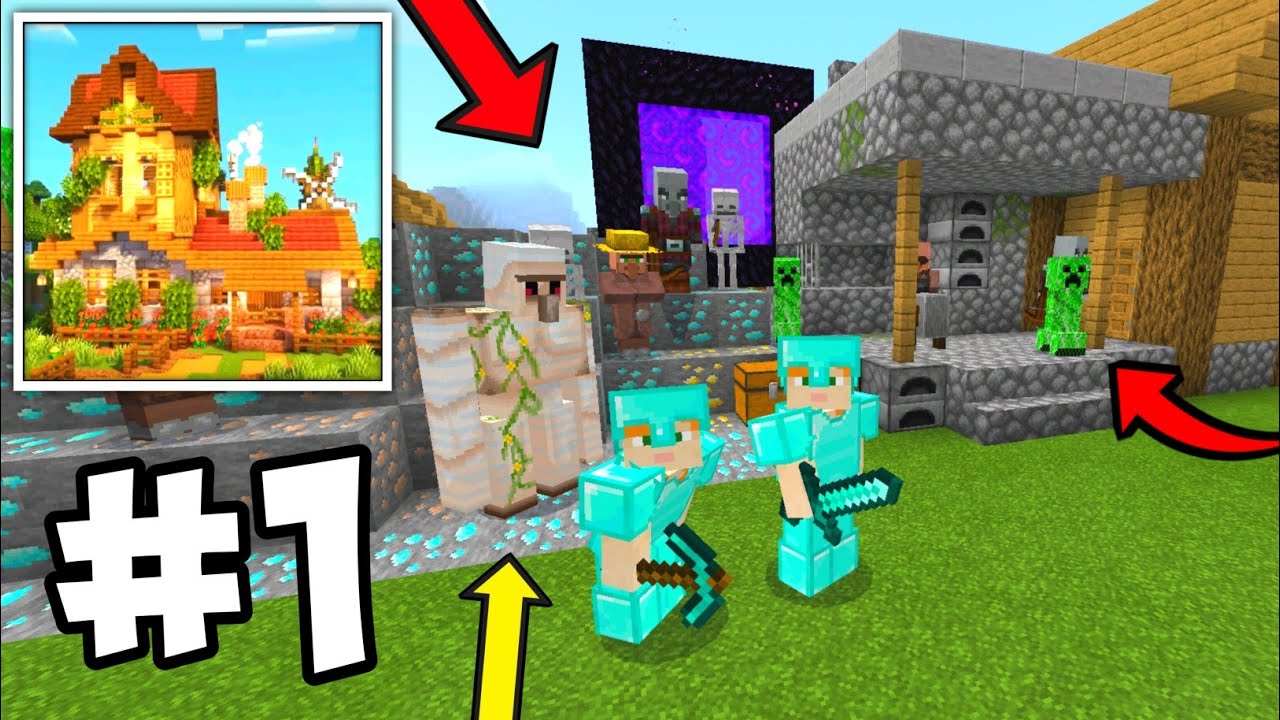 Craft Building City Loki Multiplayer Survival Walkthrough | Multiplayer Survival Gameplay Part 1