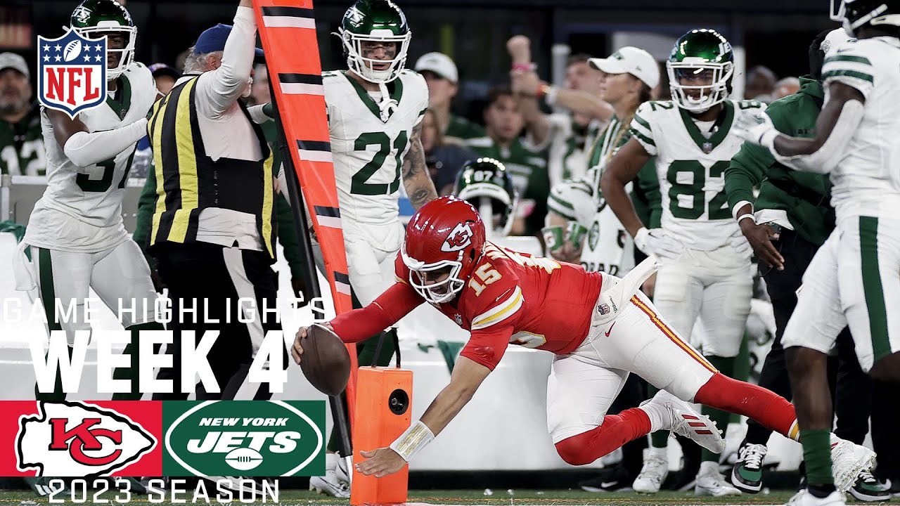 Kansas City Chiefs vs. New York Jets | 2023 Week 4 Game Highlights