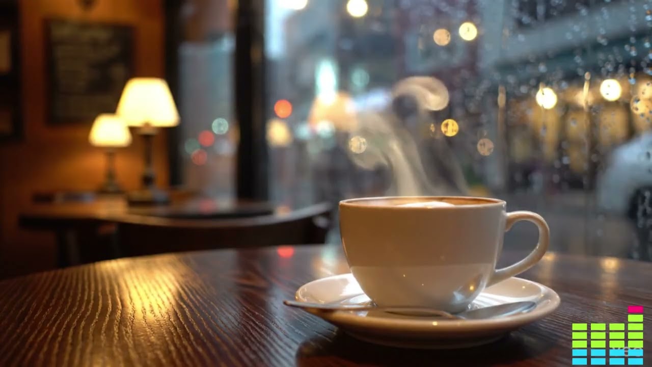 Cozy Winter Night ☕ Smooth Jazz Music | Coffee Shop Ambience