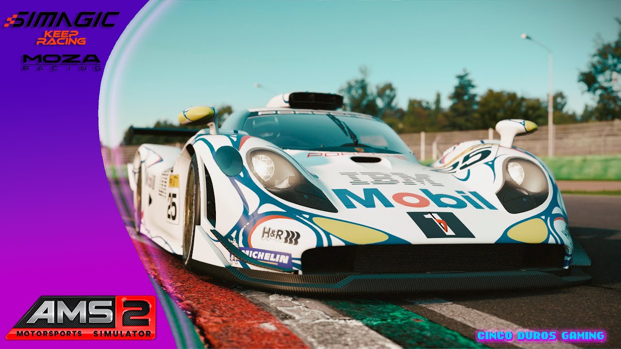 Automobilista 2 | Moza R5 Wheel Settings | 2K Ultra #mozaracing #simagic #atmb2 #porsche911gt1