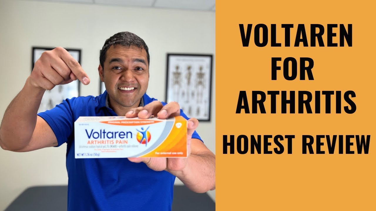 Voltaren For Arthritis Pain - Honest Physical Therapist Review