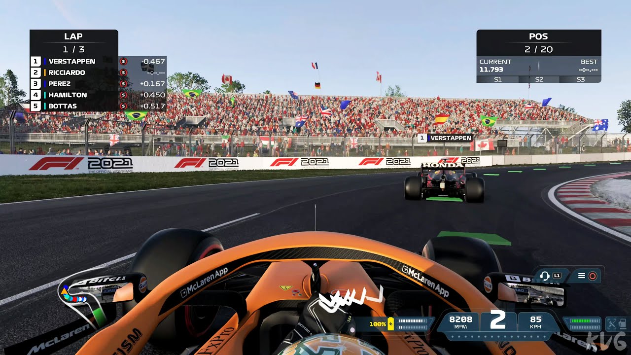 F1 2021 - Daniel Ricciardo Gameplay (PS5 UHD) [4K60FPS]