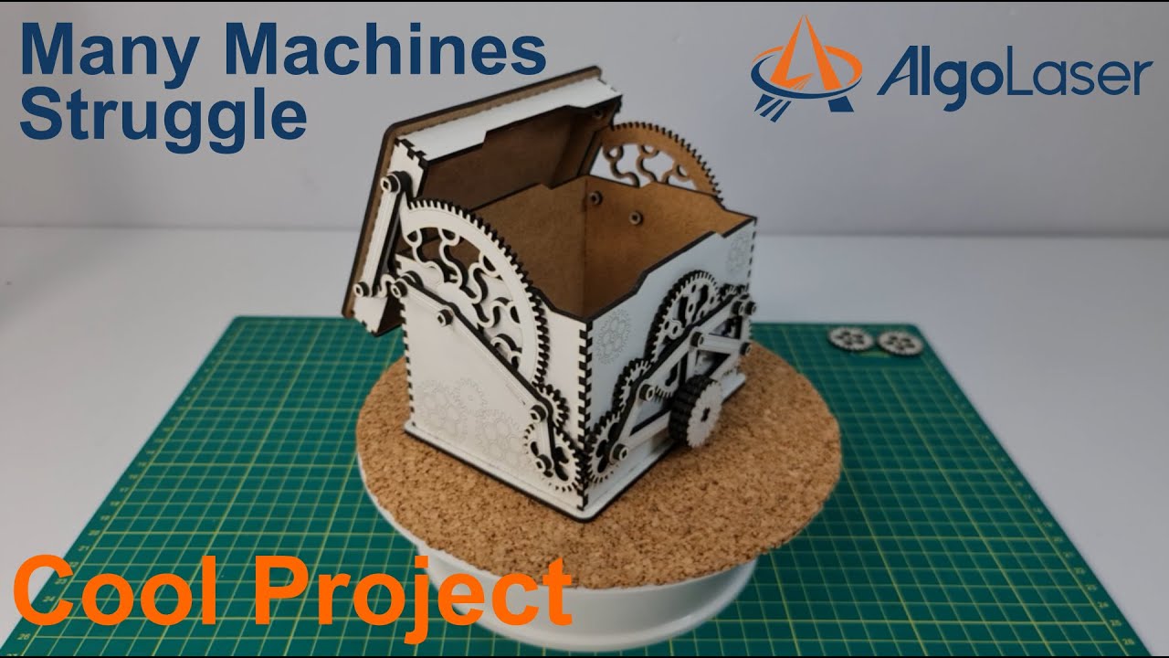 Cool Laser Project with AlgoLaser Alpha 22W - Free File.