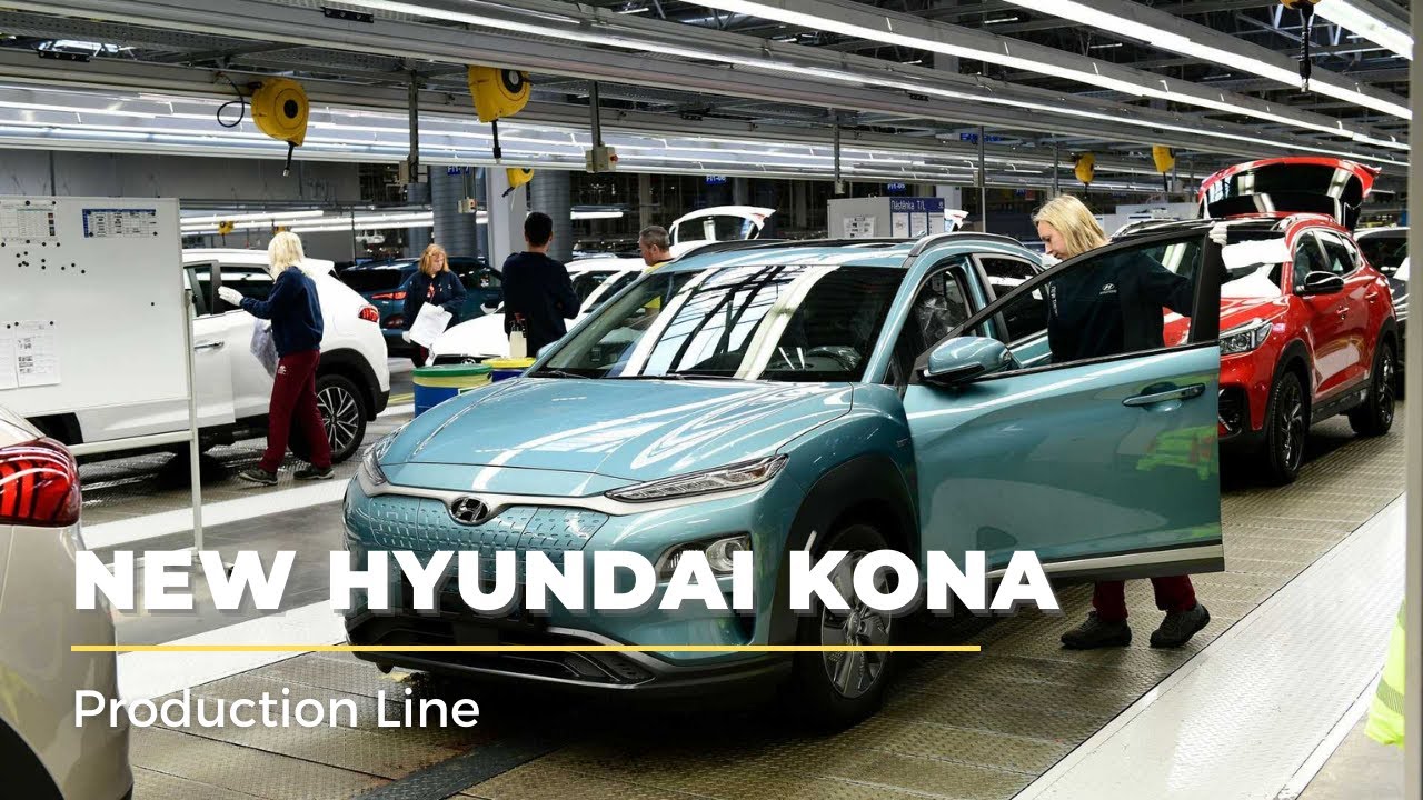 New Hyundai Kona Production Line | Hyundai Plant in No&scaron;ovice | How Car is Made