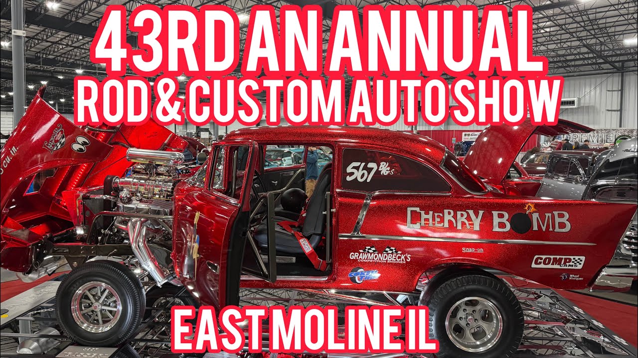 43nd Annual Rod and Custom Car Show East Moline IL 2026
