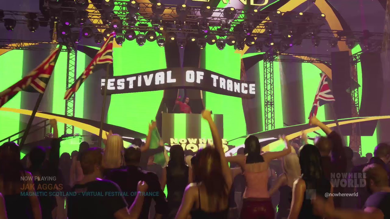 Jak Aggas @ NOWHERE WORLD presents MAGNETIC SCOTLAND - Virtual Festival of Trance
