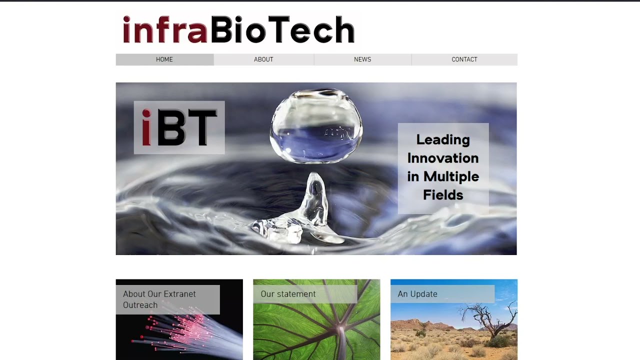 infraBioTech website archive