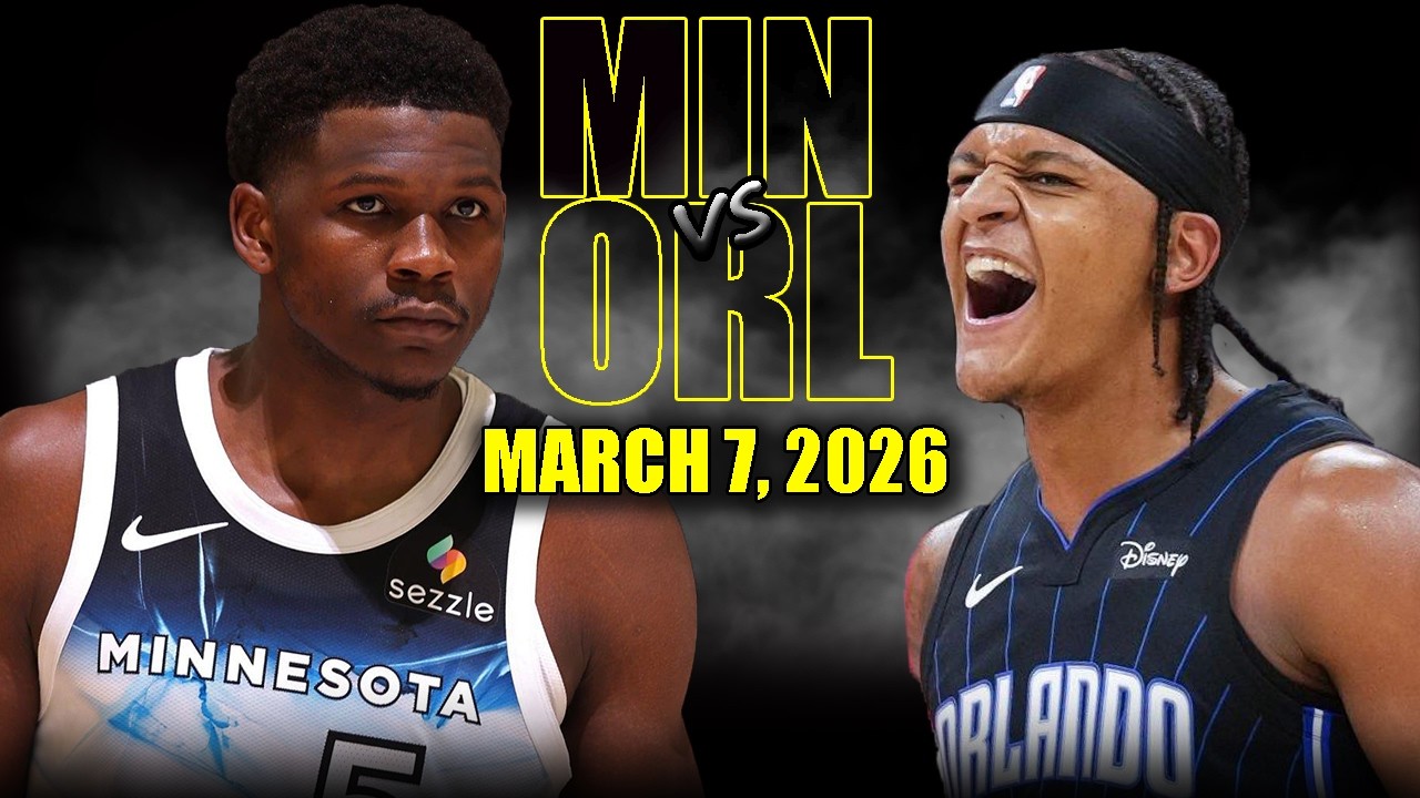 Minnesota Timberwolves vs Orlando Magic Full Game Highlights – March 7, 2026 | NBA Season