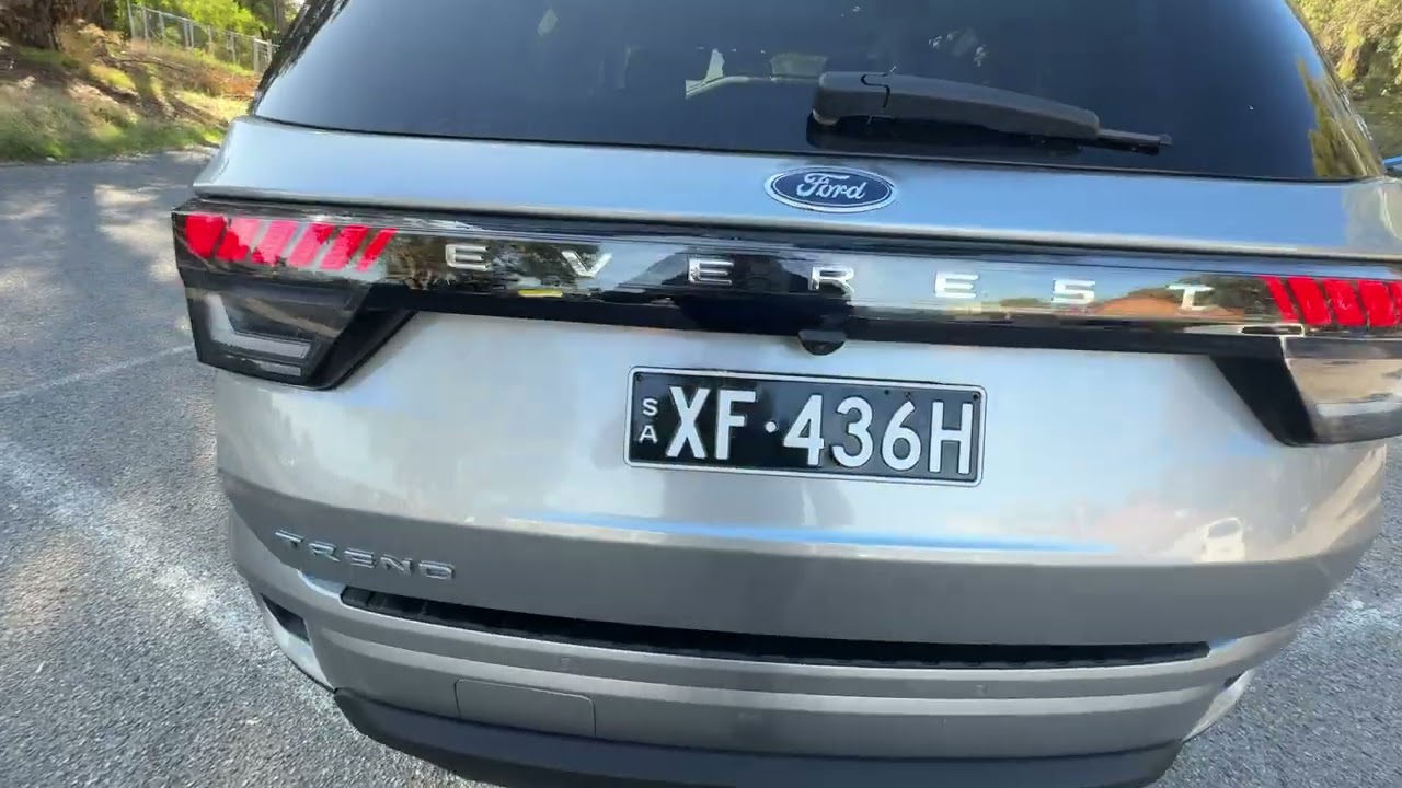 Video for 2025 Ford Everest Trend. 2.0ltr bi turbo. Only 10,313kms. Pls call TAJ 0433961564 