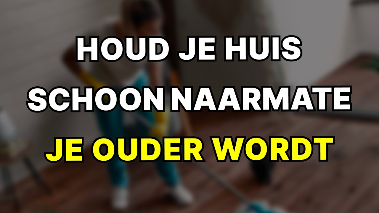 12 dingen die oudere mensen met een schoon huis elke dag doen