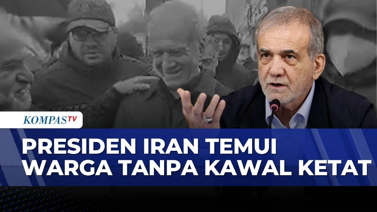 Haru! Momen Presiden Iran Turun ke Jalan saat Aksi Hari Quds di Teheran, Tanpa Dikawal Ketat