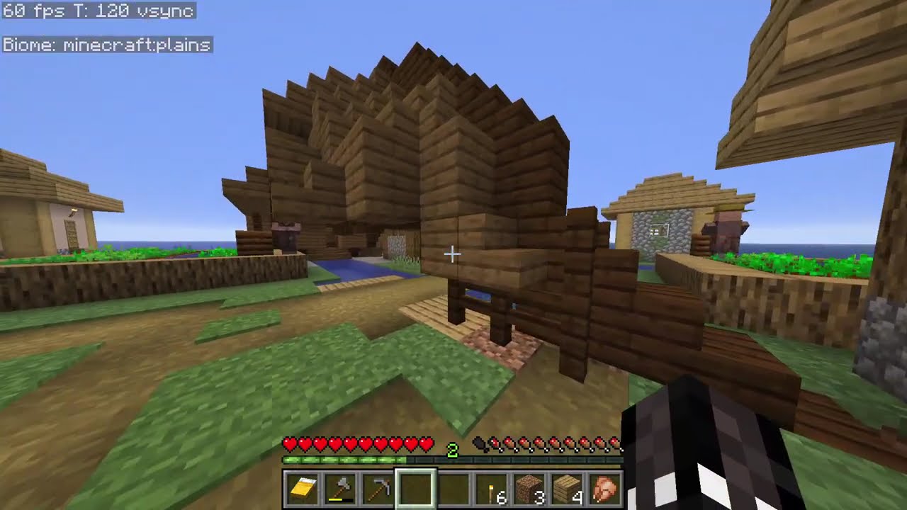 Weird Ship Wreck in Village