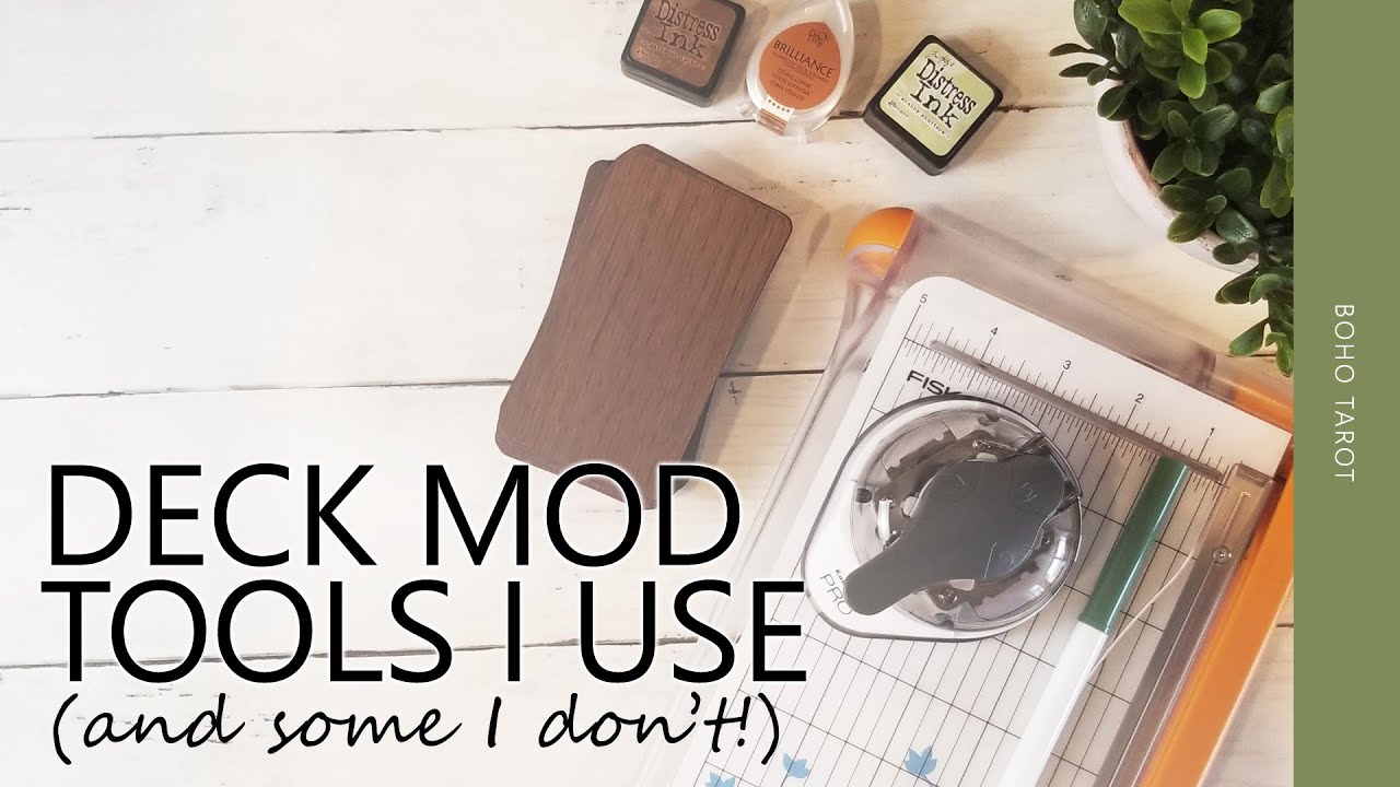 Deck Mod Tools I Use (and some I don’t!)