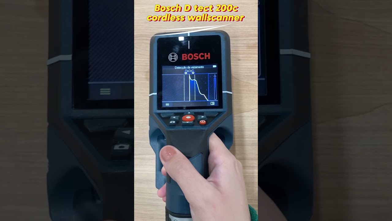 Bosch D Tect 200c cordless wallscanner #bosch #electrical