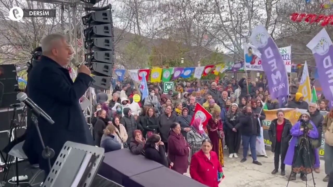 Dersim'de Newroz: Talepler karşılandığı takdirde barışa kapı açılır