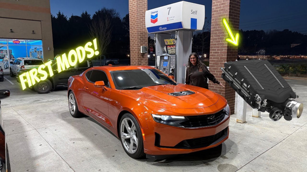 Modifying My Wife's New Camaro!