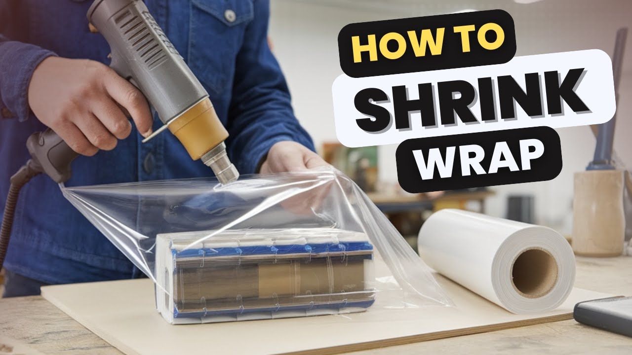 How to Shrink Wrap Products | Step by Step Guide