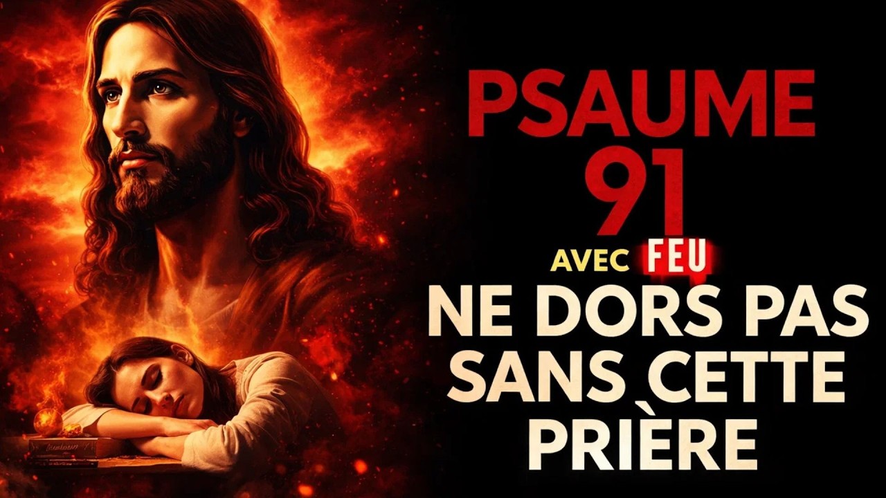 🌙 NE T’ENDORS PAS SANS CETTE PRIÈRE DE PROTECTION – PSAUME 91 SOUS LA PLUIE APAISANTE 🌧️
