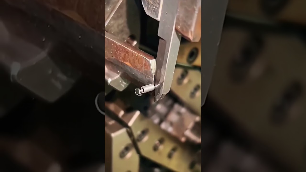 #spring making process#machine#machinework#tecanical#engineering#mechnical#working#reels#shorts⚒️⚙️
