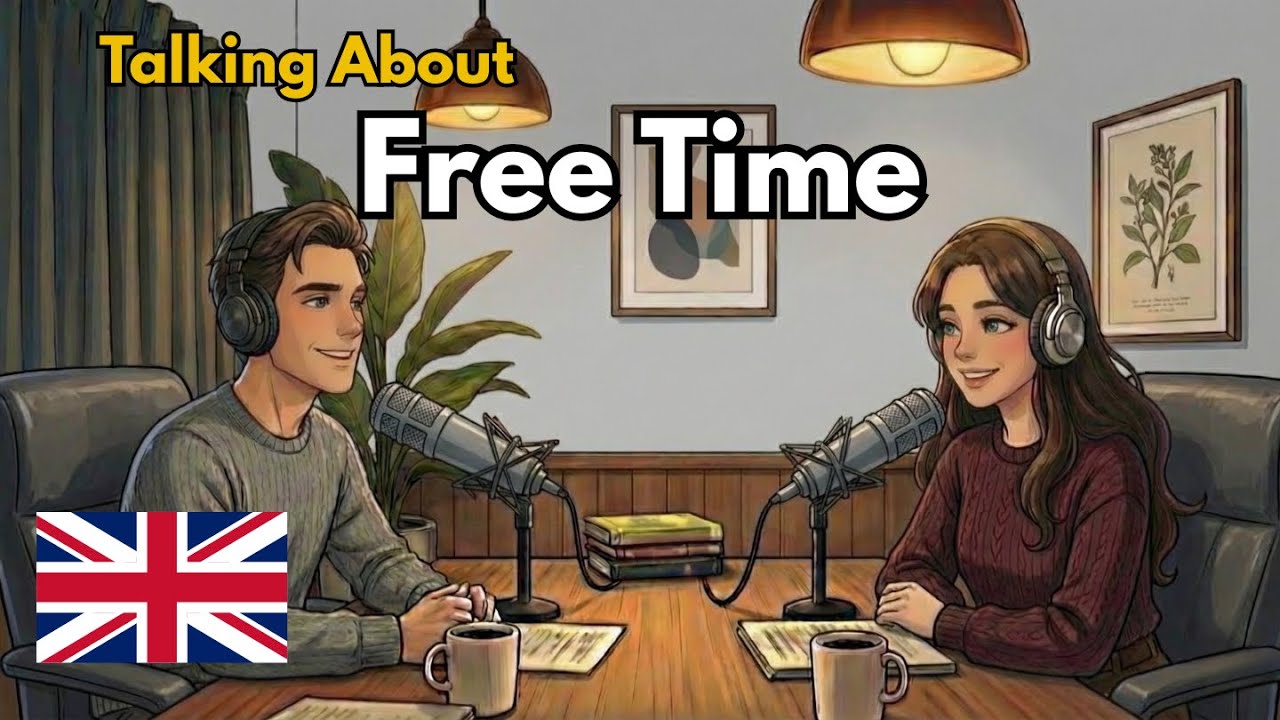 Daily English Conversation Practice | Talking About Your Free Time in Simple English