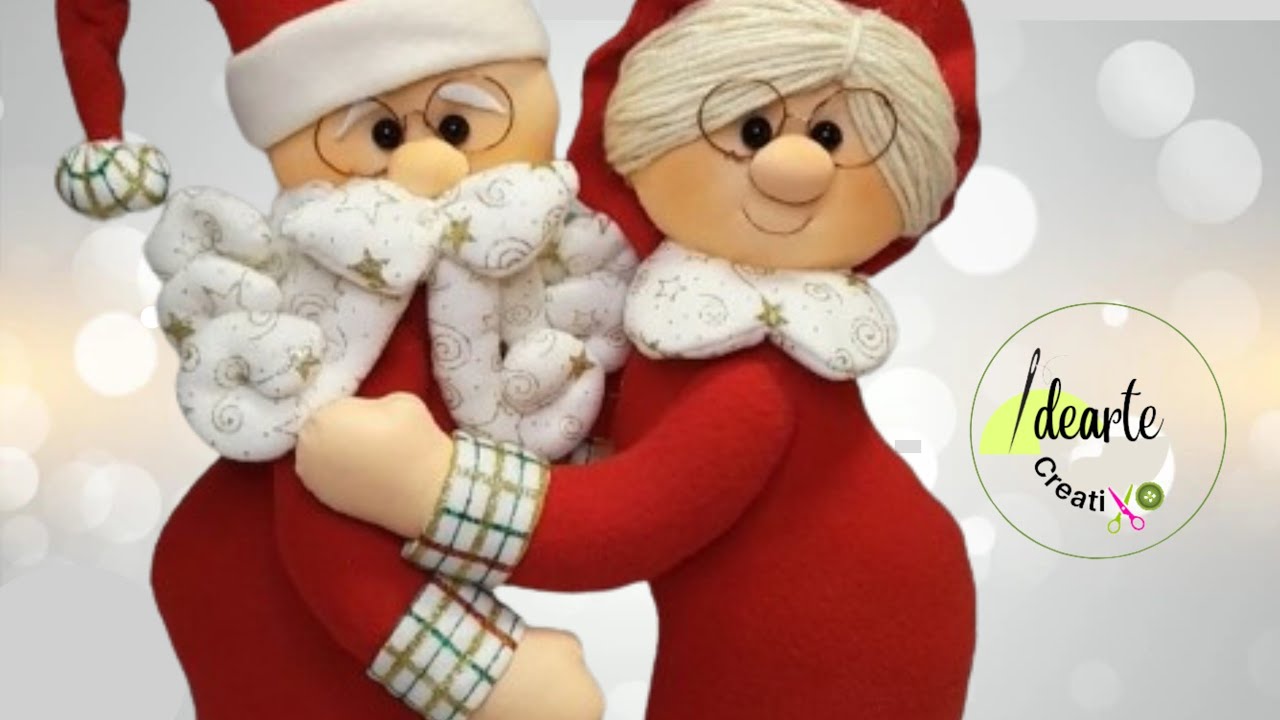 ABUELITOS NAVIDEÑOS . PARTE 1 /Moldes.
