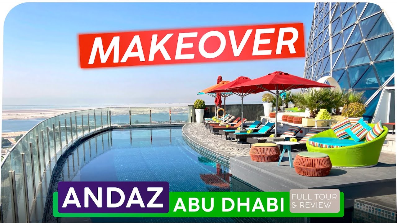 ANDAZ ABU DHABI 🇦🇪 Abu Dhabi, UAE  ❰ Hotel Tour & Review ❱  A Quirky Makeover