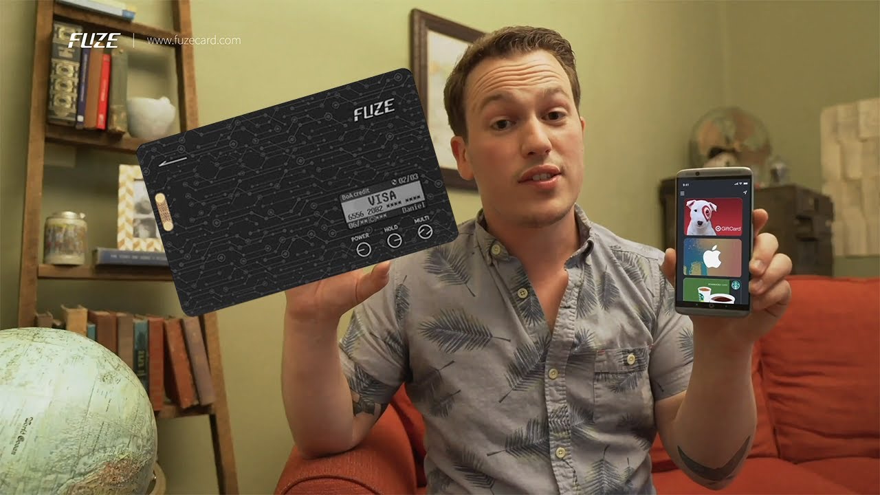 FuzeCard | Digital minimalist wallet | Whole wallet in a single digital card | smart card