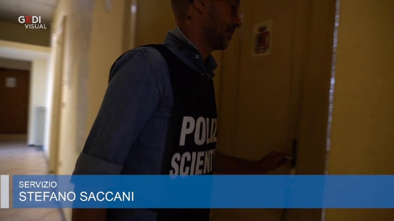 Mantova, polizia scientifica al lavoro