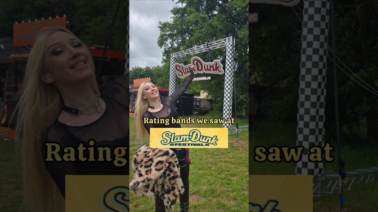 Rating the bands I saw at Slam Dunk Festival! #SlamDunkFestival2025