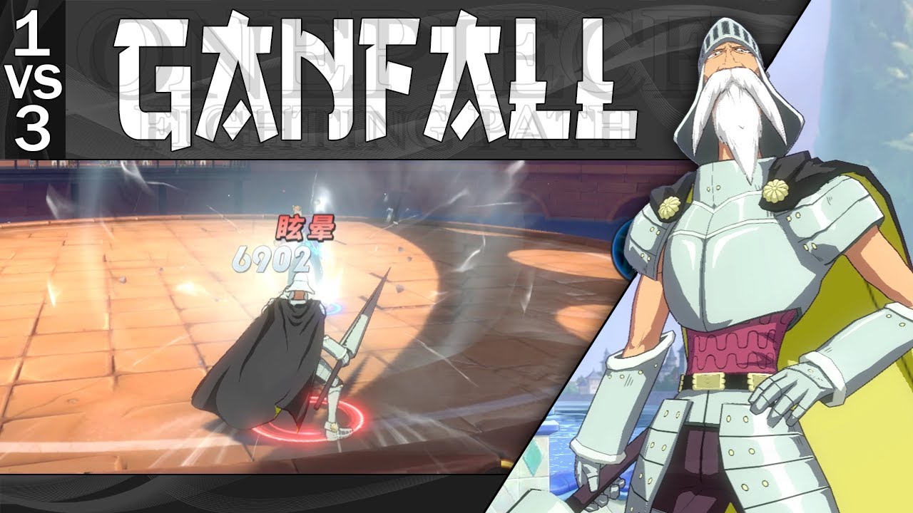 GANFALL DESTROYING META - One Piece Fighting Path - 1vs3