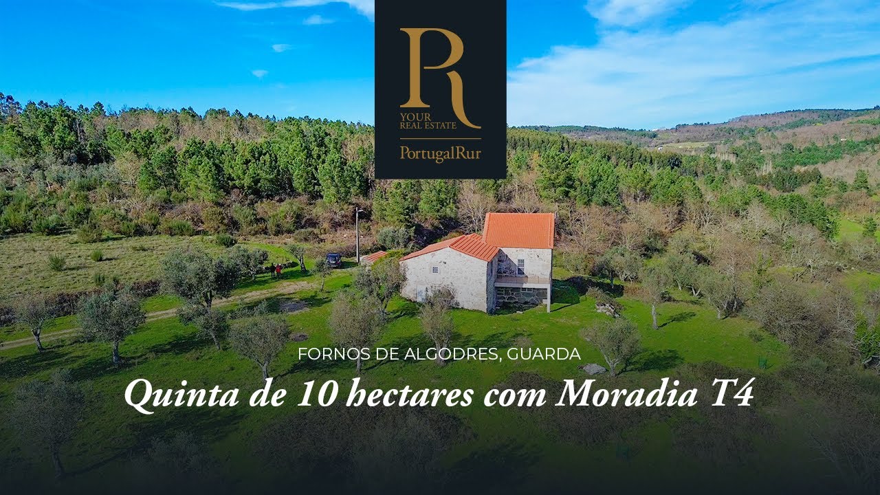 Quinta de 10 hectares com Moradia T4 na Beira Alta | REF. IM1060