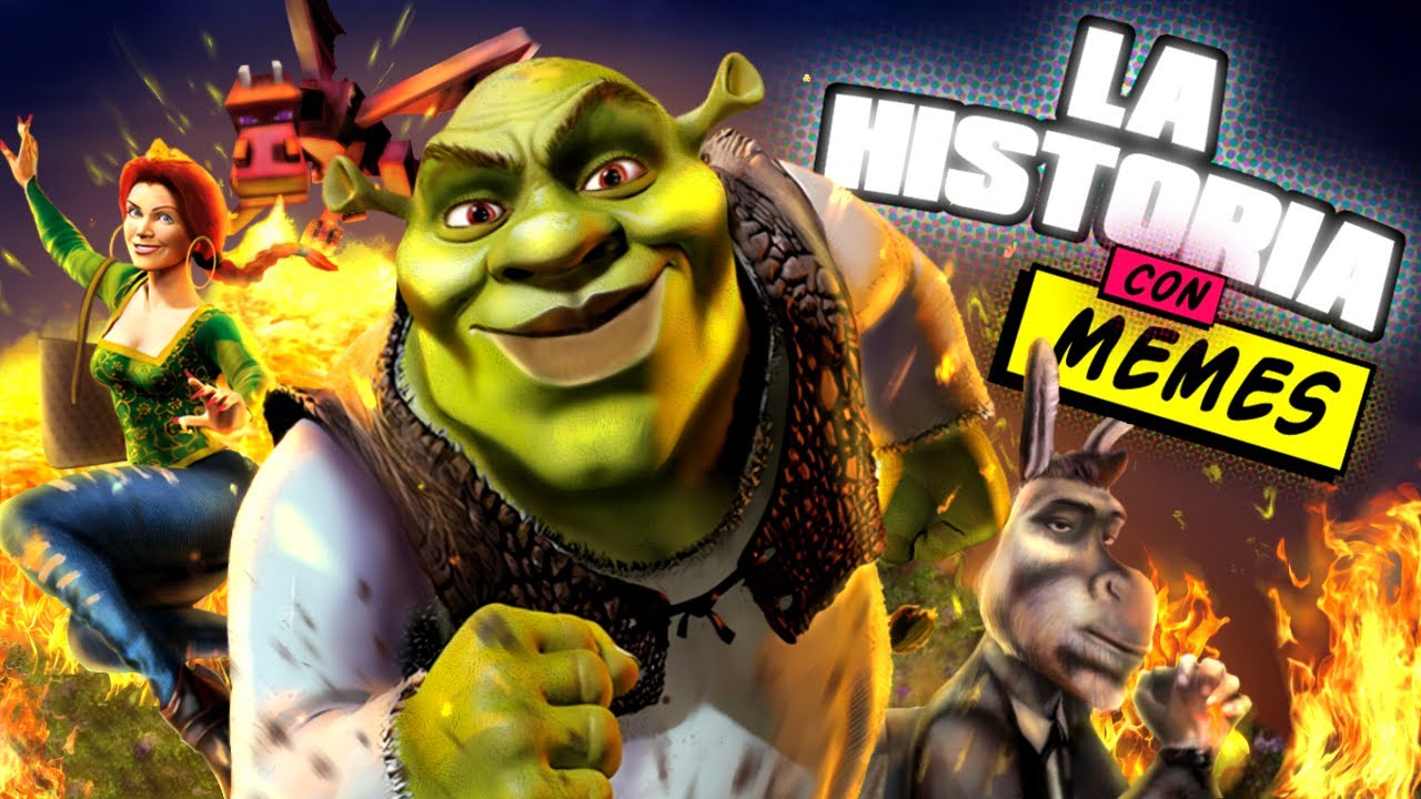 SHERK La HISTORIA con MEMES